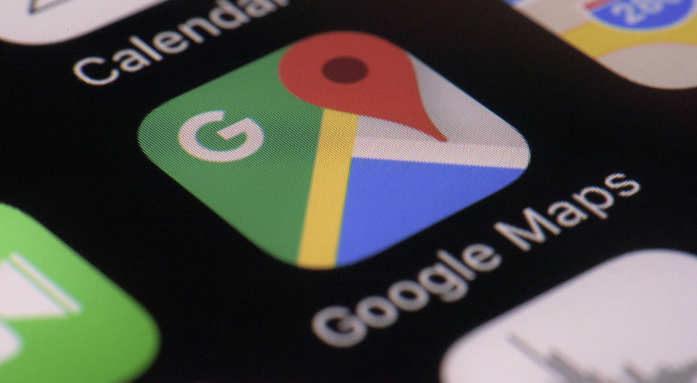 This Wednesday, March 22, 2017, photo shows the Google Maps app on a smartphone, in New York. Google is enabling users of its digital mapping service to allow their movements to be tracked by friends and family in the latest test of how much privacy people are willing to sacrifice in an era of rampant sharing. The location-monitoring feature will begin rolling out Wednesday in an update to the Google Maps mobile app that’s already on most of the world’s smartphones. It will also be available on personal computers. (AP Photo/Patrick Sison)