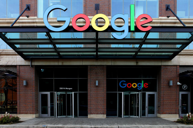 CHICAGO - FEBRUARY 02:  Google Chicago Headquarters in Fulton Market in Chicago, Illinois on February 2, 2020.  (Photo By Raymond Boyd/Getty Images)